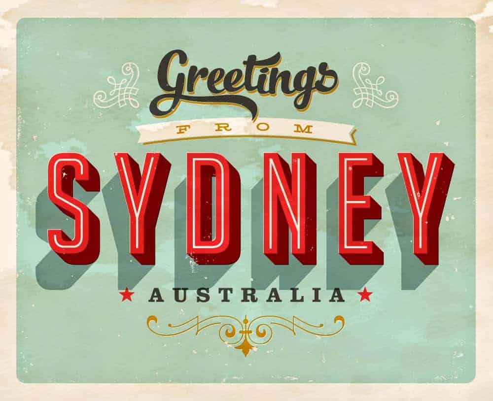 Sydney domain - greetings from sydney australia